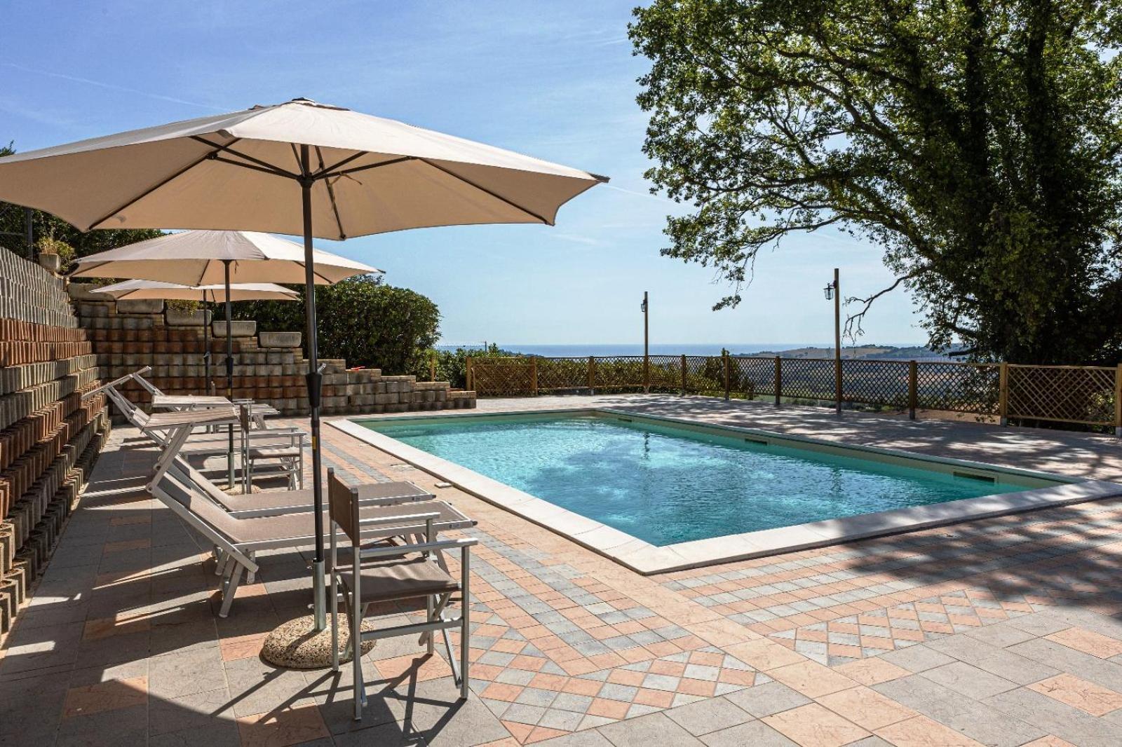 Villa Lucilla - B&B Rooms And Pool Потенца Пичена Екстериор снимка