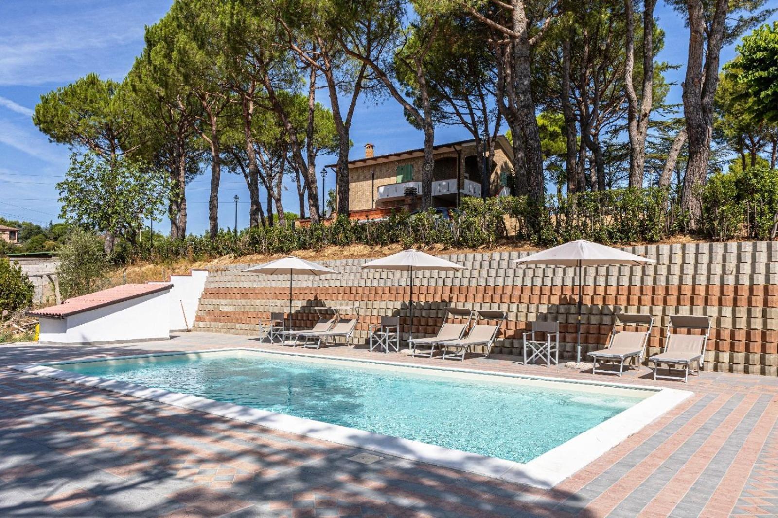 Villa Lucilla - B&B Rooms And Pool Потенца Пичена Екстериор снимка